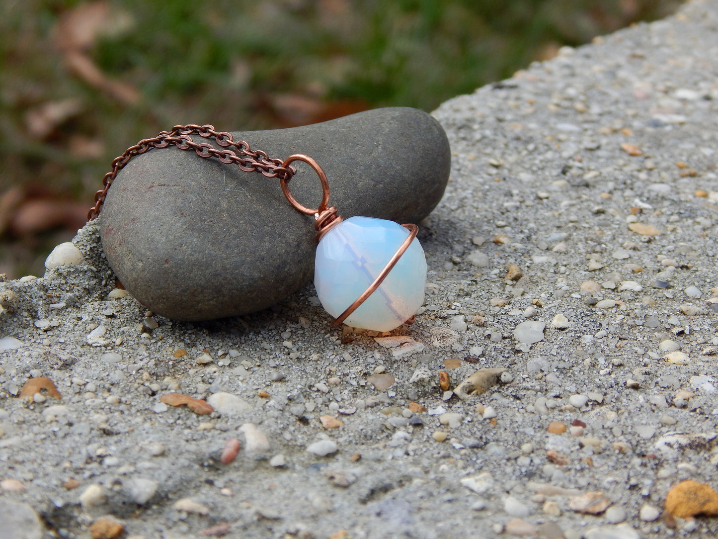 Opalite necklace pendant