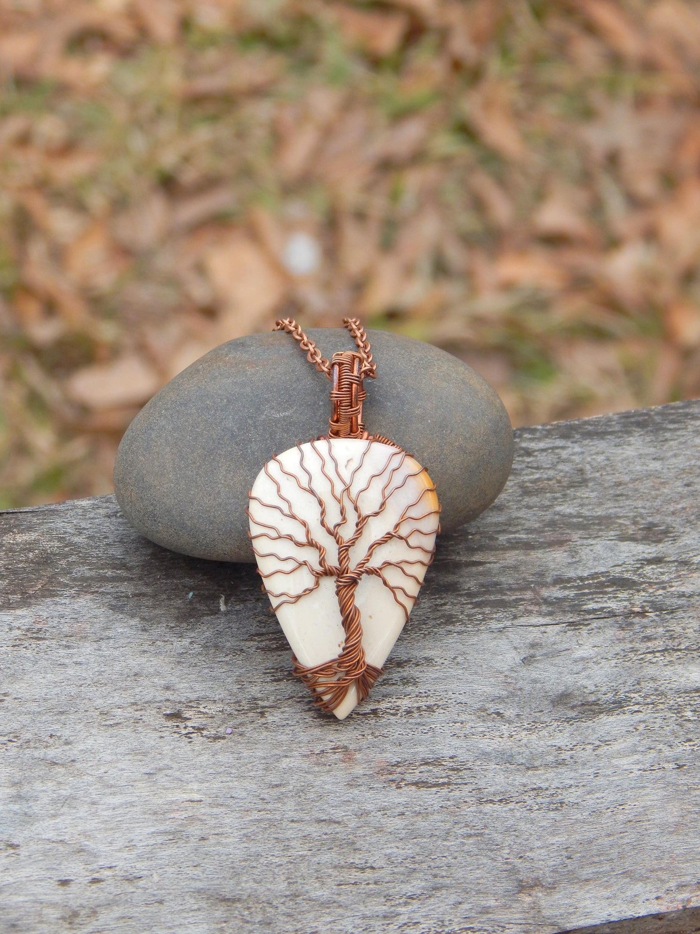 Mookaite tree of life pendant