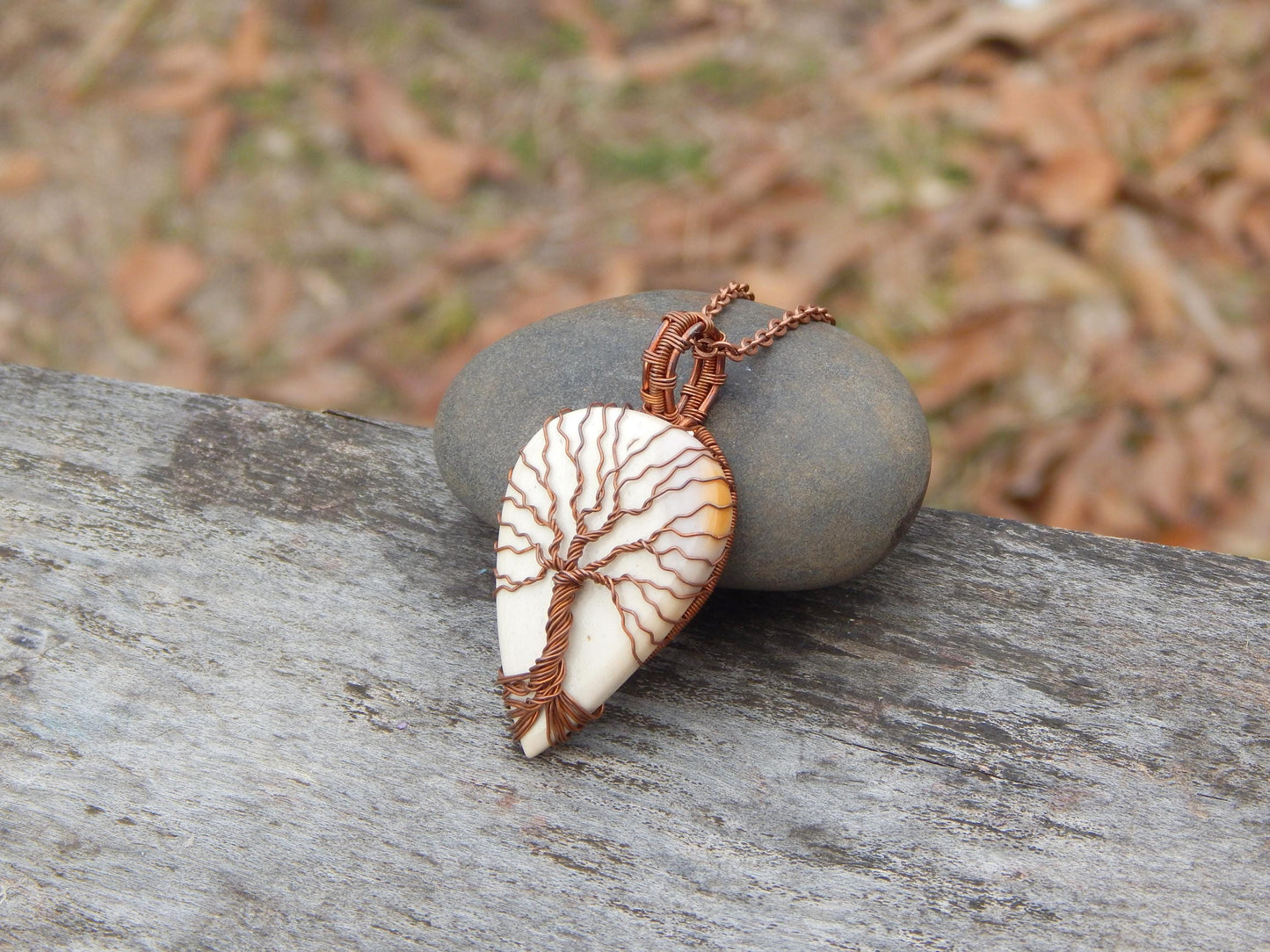 Mookaite tree of life pendant
