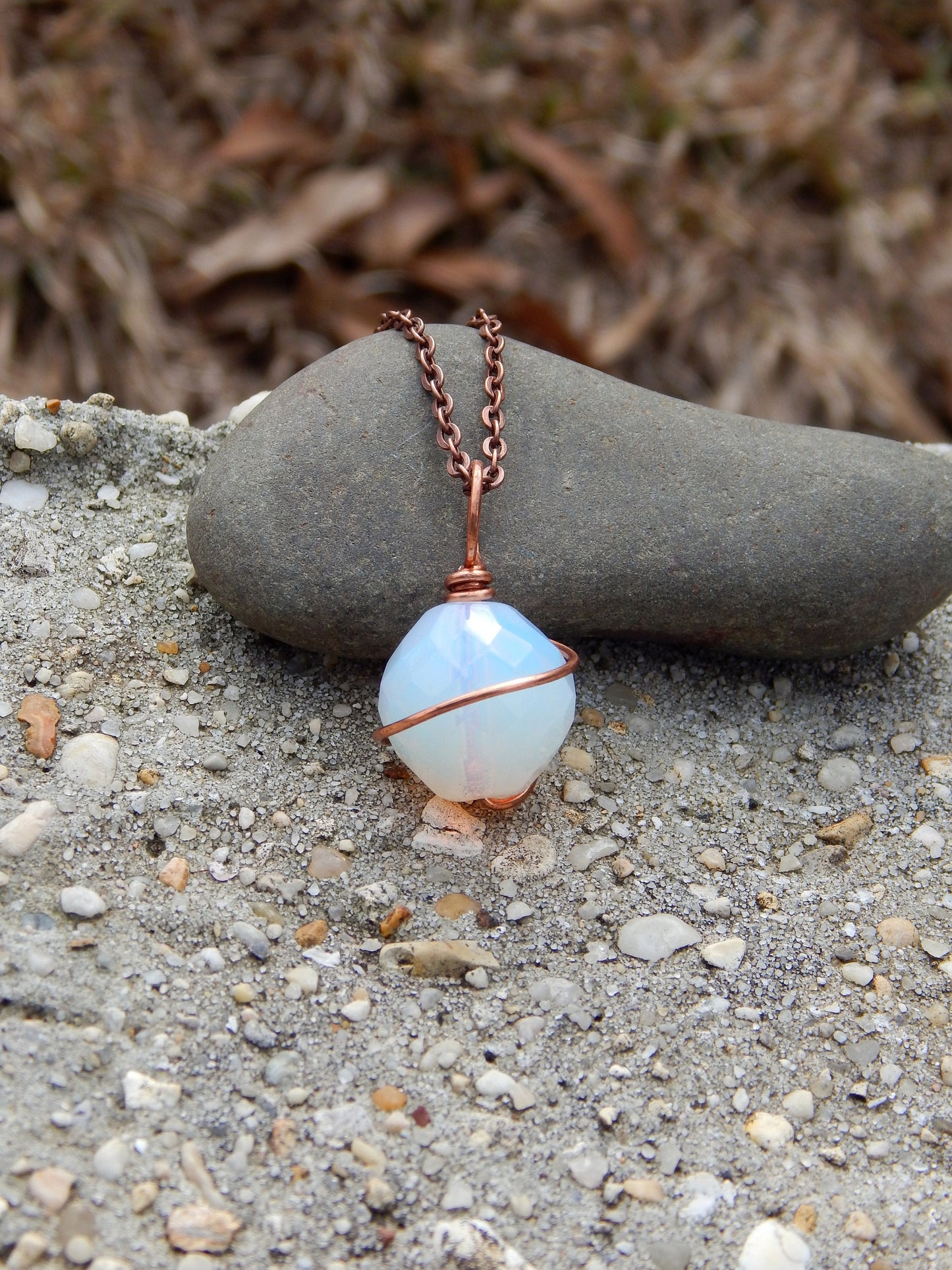 Opalite necklace pendant