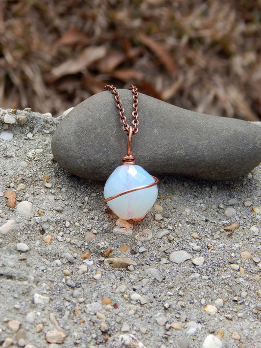 Opalite necklace pendant