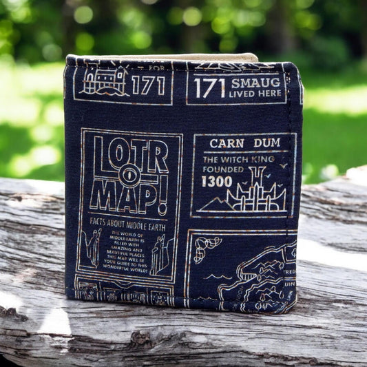 LOTR fabric credit card wallet