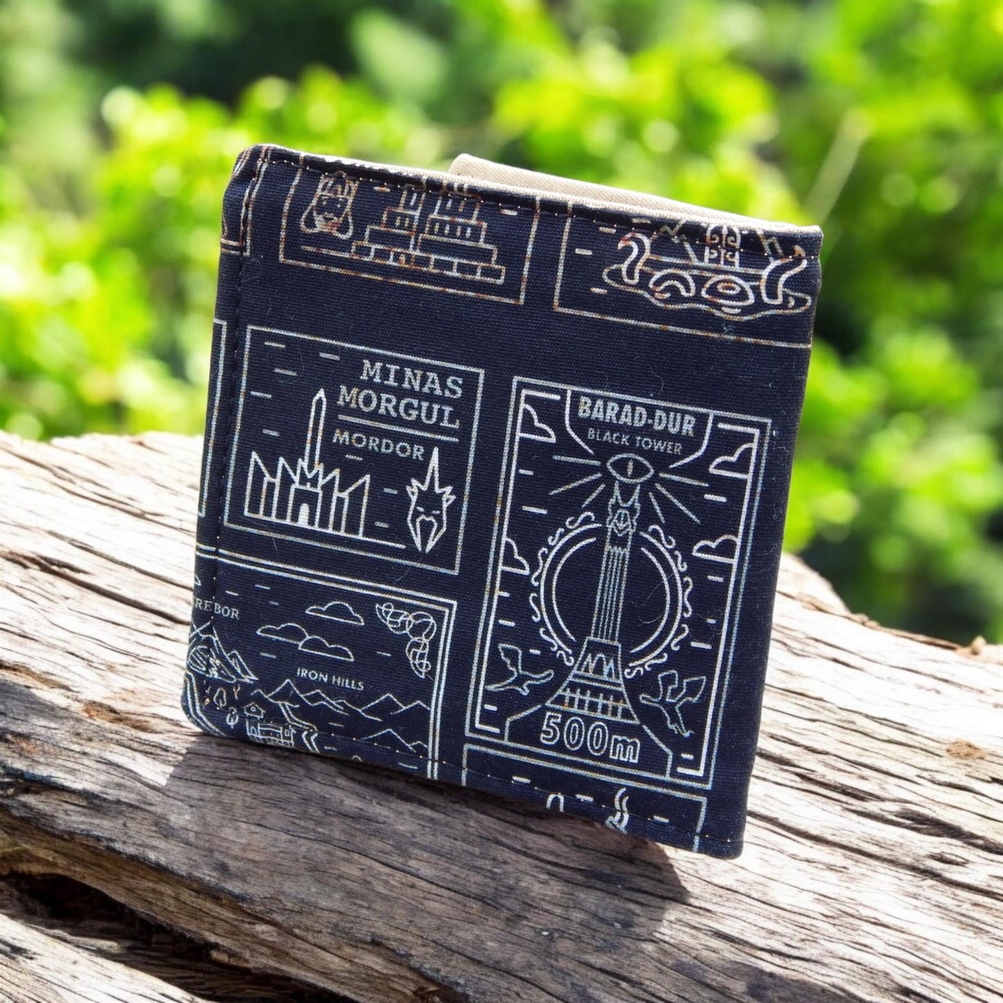 LOTR fabric credit card wallet
