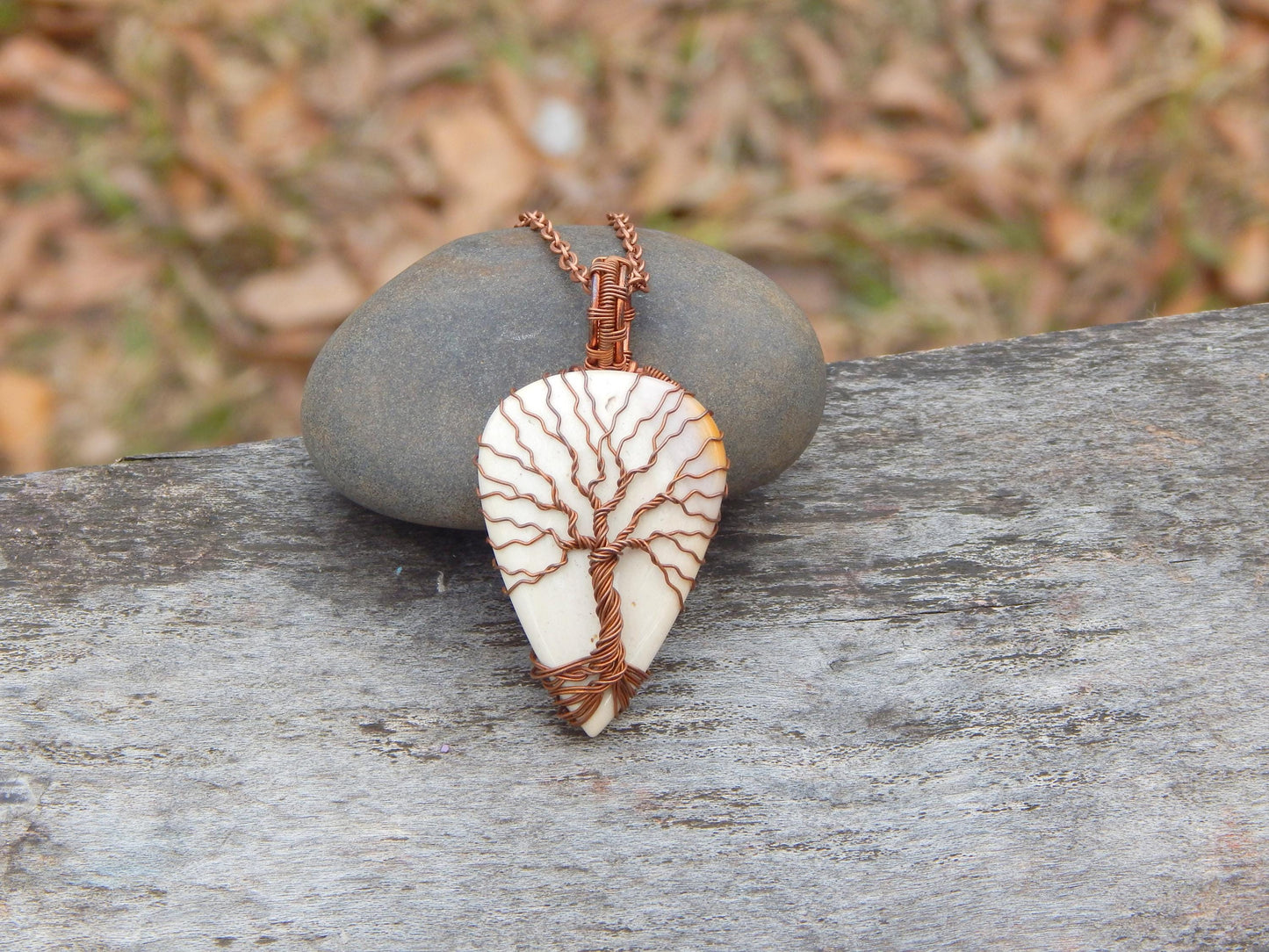 Mookaite tree of life pendant