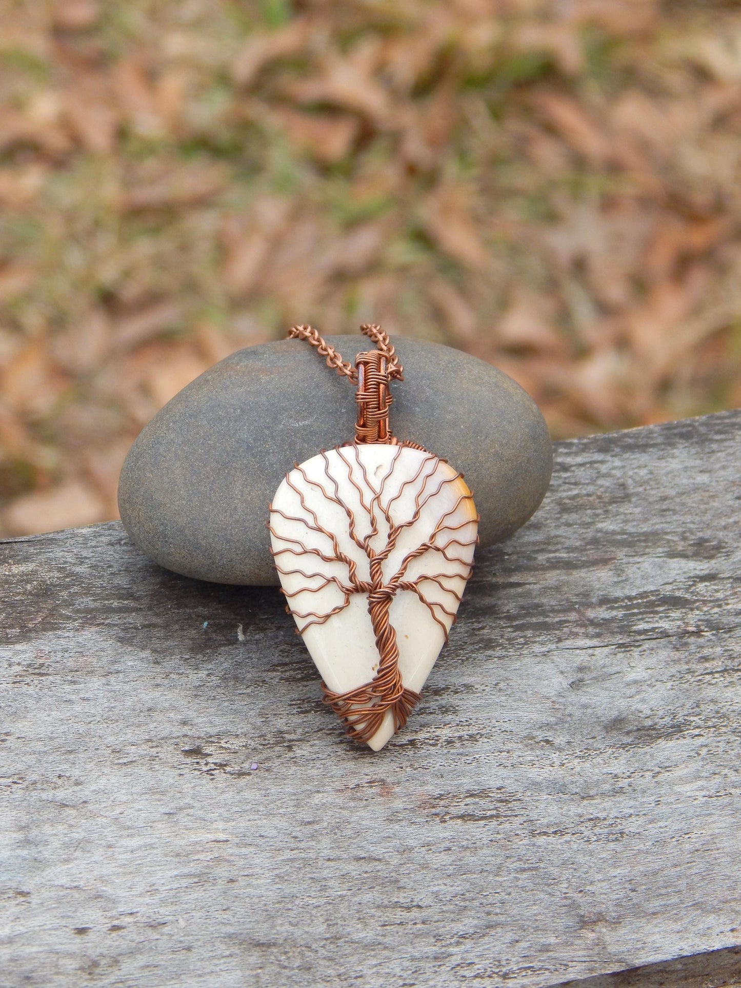 Mookaite tree of life pendant